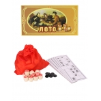 Лото деревянное (24х13х8 см) в коробке (Арт. AN02556)