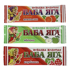 БАД Конфета жевательная /БАБА ЯГА/, в ассортименте, 11г.
