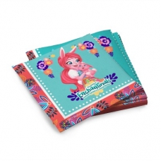 Enchantimals. Салфетки бумажные трехслойные 33*33 см, 20 шт