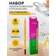 Набор чернографит.каранд дерев. INFORMAT DESIGN 6 шт 2В-2Н заточенный шестигранные картонная коробка с европодвесом
