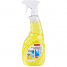 Средство для мытья стекол и зеркал OfficeClean /Лимон/ 750мл, с курком 280767