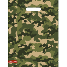Пакет полиэтиленовый вырубной Камуфляж 30х40/60 мкм НФ-00034026