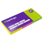 Самоклеящийся блок Berlingo /Ultra Sticky/, 50*40 мм, 3 блока по 100л, 3 неоновых цвета LSn_39003 (10702070/140823/3330825, Китайская Народная Республика)