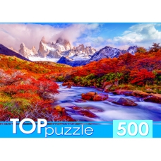 TOPpuzzle. ПАЗЛЫ 500 элементов. ШТТП500-2710 ПРОГУЛКА К ГОРЕ ФИЦРОЙ