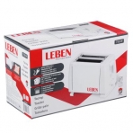 LEBEN Тостер 750Вт, 2 отдела, функция выжигания фигурки на хлебе, 6 степеней поджарки, арт.HJT-016 (10702070/221221/3037461, Китай)