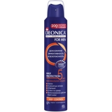 Дез-спрей для тела DEONICA FOR MEN 5Protection Smart Control 200мл