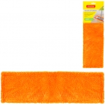 Насадка МОП для швабры OfficeClean Professional с карманами, 40*10см, микрофибра, светло-ора (10131010/071024/3218844/2, Китайская Народная Республика)
