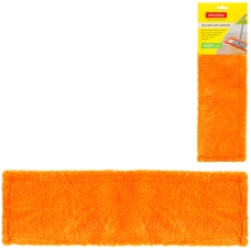 Насадка МОП для швабры OfficeClean Professional с карманами, 40*10см, микрофибра, светло-ора (10131010/071024/3218844/2, Китайская Народная Республика)