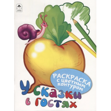 У сказки в гостях (Раскраски с цветным контуром) 978-5-00161-003-8