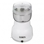 LEBEN Кофемолка, металл, 150Вт, загрузка 50гр (10702070/160622/3181783, Китайская Народная Республика)