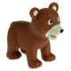Игрушка для ванны мишка 1 шт. в сетке КАПИТОШКА в кор.100шт