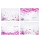 Папка канцелярская CHERRY BLOSSOM, 21х29,7 см, пластиковая, плотность 170 мкм, 4 дизайна в ассортименте