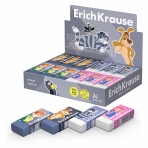 Ластик ErichKrause Простоквашино (в коробке по 24 шт.)