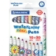 Фломастеры двусторонние утолщенные BRAUBERG /PREMIUM/ /BI-COLOR/, 10 шт., 20 цветов, двухцветные, вентилируемый колпачок, 151945