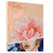 ТМ/Collezione/ ЕЖЕДНЕВНИК А5,80л. НЕОБЫЧНЫЙ ПОРТРЕТ (80-3552) 7БЦ, софтач+выбороч.лак, недатир. WB