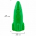 Восковые мелки фигурные BRAUBERG KIDS /РАКЕТА/, НАБОР 12 цветов + НАКЛЕЙКИ В ПОДАРОК, 273082