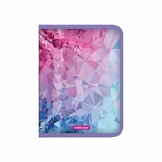 Папка для тетрадей на молнии пластиковая ErichKrause® Pink Dynamique, А4 (в пакете по 4 шт.)