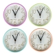 LADECOR CHRONO Часы настенные круглые, 20 см, пластик, стекло, 1хАА, 4 цвета (10702070/030322/3083185, Китай)