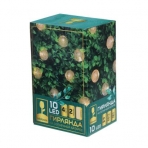 INBLOOM Гирлянда шар на солн. батарее 10LED,4м, шампань, 2 реж, ПВХ зел,2V60Ma,1.2V600mAh (10702070/310122/3038864, Китай)