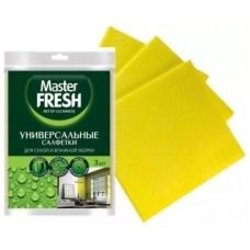 Салфетки  д/уборки /Master FRESH универсальные (вискоза).