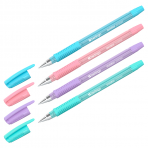 Ручка шариковая Berlingo /Aviator Pastel/ синяя, 0,7мм, грип CBp_07512 (10702070/030325/5078551/1, Китайская Народная Республика)