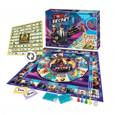 Игра настольная 2в1 /Top secret + Крокобонд/