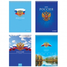 Блокнот А5 60л. на гребне BG /Россия/ Б5гр60 8878