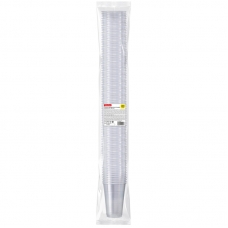 Стаканы одноразовые OfficeClean, эконом, ПП, прозрачные, 200мл, хол/гор, уп. 100шт. 246537/П232816