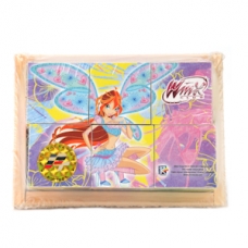 177813 ДЕР. ИГРУШКА /ИГРАЕМ ВМЕСТЕ/ КУБИКИ WINX (6 КУБИКОВ) В ПАК.