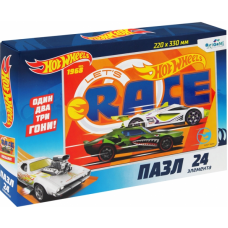 Hot Wheels.Пазл.24Эл. Ускорение.06853