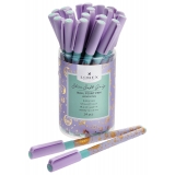 Ручка маслян. LOREX HOROSCOPE SLIM SOFT GRIP синий 0,5 мм ассорти прорез. корп.