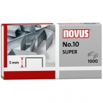Скобы для степлера №10 Novus, оцинкованные, 1000шт. 040-0003