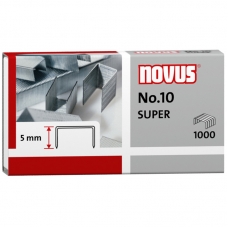 Скобы для степлера №10 Novus, оцинкованные, 1000шт. 040-0003