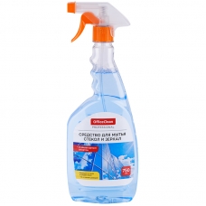 Средство для мытья стекол и зеркал OfficeClean /Professional/, с нашатырным спиртом, с курком, 750мл 230197