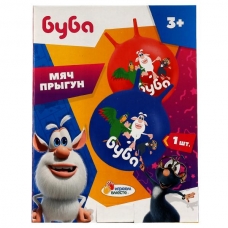 Мяч гимнастический БУБА 55 см с рожками ИГРАЕМ ВМЕСТЕ в кор.24шт