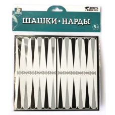 Игра настольная /Шашки-Нарды/ европодвес