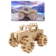 Сборная модель из дерева. 2 BIG МОНСТР-ТРАК (Арт. СМ-1008-А4)
