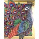DV-11515-12 Алмазная мозаика (живопись) /Darvish/ 40*50см  Хвост павлина