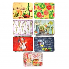 VETTA Коврик для сушки посуды микрофибра, 0,9см, 40x30см, 7 цветов