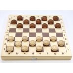 Игра настольная /Шашки/ деревянные (поле 29см х 29см)