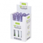 Ручка-корректор Hatber X-Mate 6ml с гибрид.наконечником с колпачком и клипом  в картонной Дисплей-витрине