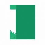 Папка с файлами inФОРМАТ А4 60 файлов зелен. пластик 600 мкм карман