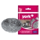 Губка для посуды York /Макси/, спиральная, стальная, 1шт., 8*8*4см 2010 (10228020/201224/5159654, Китайская Народная Республика)